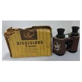 Roy Rogers pair of binoculars with box (tattered)