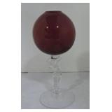 Cambridge glass nude stemmed red ruby