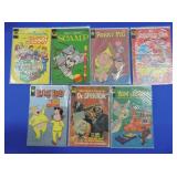 Whitman lot of 7 comic books: Butch Cassidy,