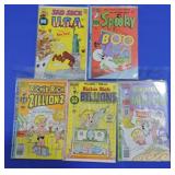 Harvey Comics lot of 5 comic books: