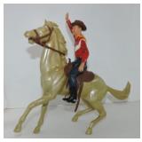 Hartland horse with rider