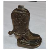 Roy Rogers metal boat bank