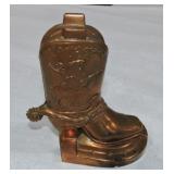 Roy Rogers metal boat bank