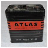 Atlas tin still bank in the form of a battery