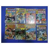 Marvel lot of 8 comic books: Iron Man #115,