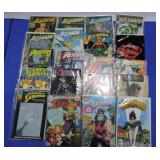 DC lot of 20 comic books, Aquaman, Robin,