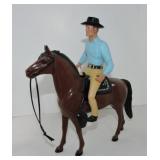 Hartland horse with rider