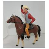 Hartland horse with rider