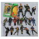 GI Joe lot of small action figures