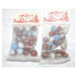 Roy Rogers lot of 2 bags of marbles