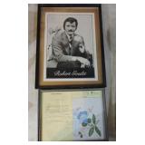 Robert Goulet autographed photo and letter from