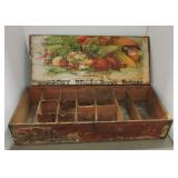 Wooden seed box, 24" long