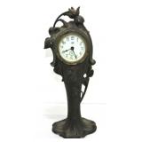 Jennings Art Nouveau novelty clock, 14"