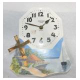 Chronart Dutch wall clock, electric