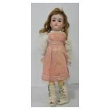 German bisque head Floradora doll, 16"