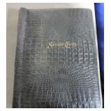 Postcard album with 70 postcards