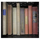 Box lot of old books