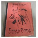 Movie star scrapbook