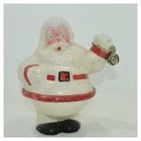 Paper mache Santa, 9 1/2"