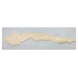 Celluloid nude lady letter opener