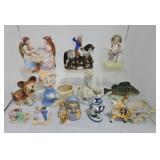 Lot of assorted figures, various condition