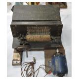 Gem roller cobb organ with electric motor