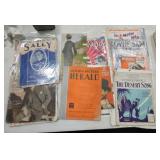 Lot of sheet music