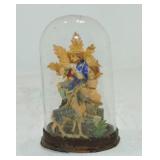 Victorian wax figure, 5 1/2"