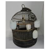 Brass bird cage