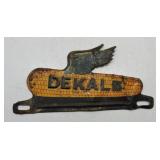 Dekalb ear of corn license plate topper,