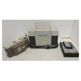 Lot of 2 Polaroid cameras and print copier