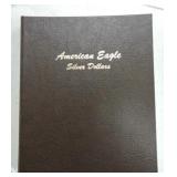 Silver eagle album 1986-2010, 24 coins