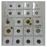 Lot of 20 Lincoln cents 1926-46