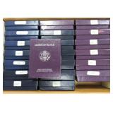 1986-2006 silver eagle proofs, 21 coins