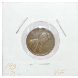 1931-O Lincoln cent, VF