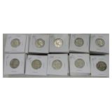 Lot of 100 silver Washington quarters