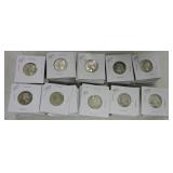 Lot of 100 silver Washington quarters
