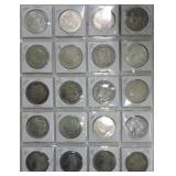 Page of 20 Morgan dollars