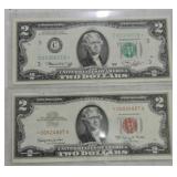 First and last issue $2 note