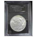 1926 Peace dollar, 'High Relief God'