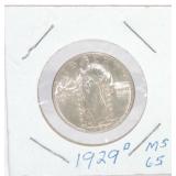 1929-D Standing Liberty quarter, MS65