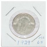 1929 Standing Liberty quarter, MS65