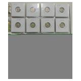 Dime album: 1 Barber, 31 Mercury, 49 silver