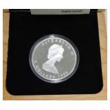 1989 $5 Canada Maple Leaf .999 silver