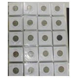 Nickel binder: 3 V nickels, 38 Buffalo,