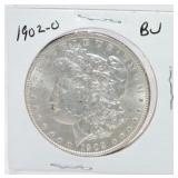 1902-O Morgan dollar, BU
