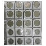 Dollar binder - 23 Ike, 26 SBA, 16 Sacagawea,