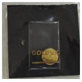 8kt gold miniature coin