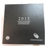 2013 US Mint Limited Edition Silver Proof Set