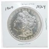 1900 Morgan dollar, MS64